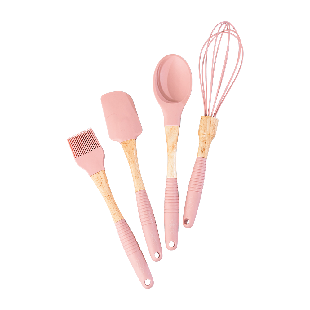 Utensilios de repostería rosa